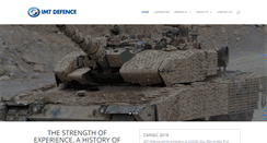 Desktop Screenshot of imtdefence.com