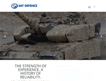 Tablet Screenshot of imtdefence.com